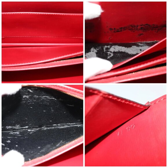 LOUIS VUITTON Epi Capuchin Shoulder Bag Red M52347 LV Auth 139777 - Picture 15 of 16